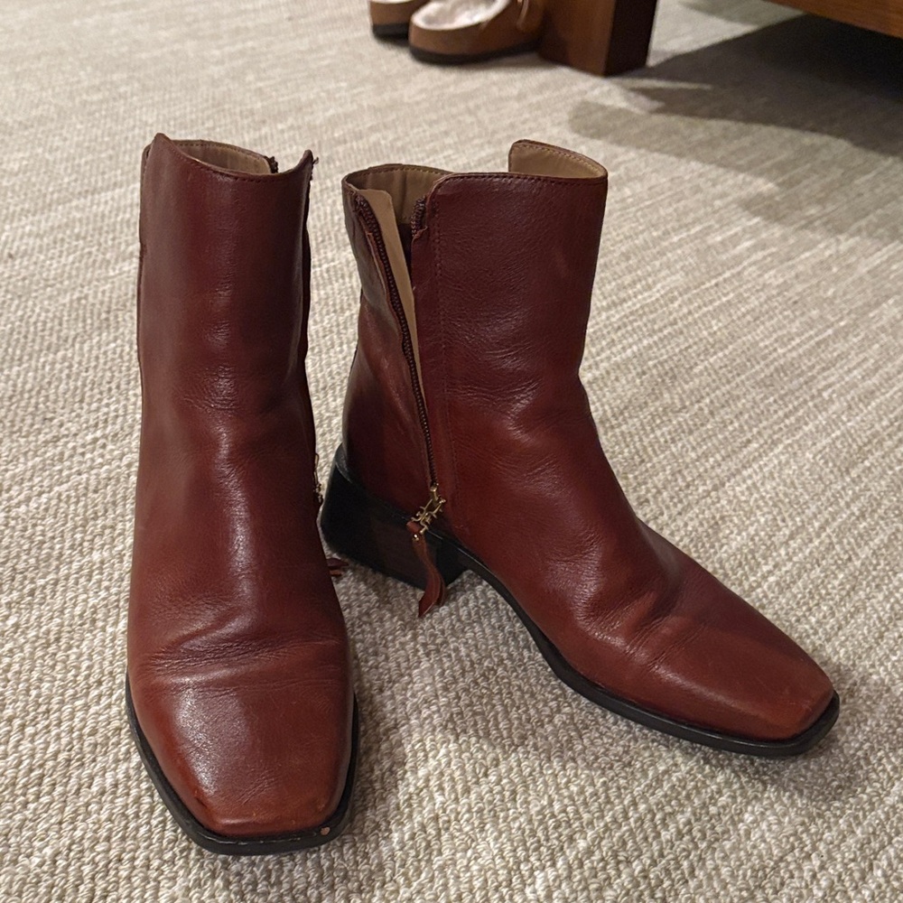 Sam Edelman Brown Ankle Boots